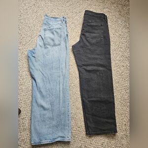 Jeans Bundle Wide Leg Loose